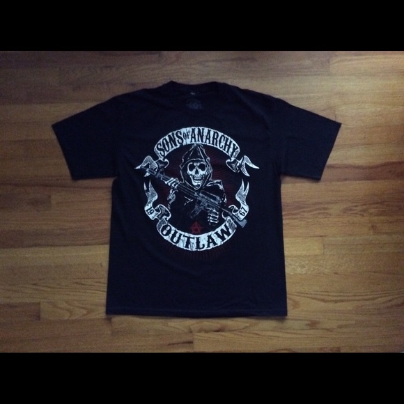 Sons of Anarchy Licensed “Outlaw Edition” T-Shirt - Picture 8 of 8